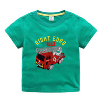 Load image into Gallery viewer, Baby Kid Big Kid Boys Letters Car Print T-Shirts Wholesale 22041925
