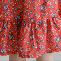 Load image into Gallery viewer, Kid Big Kid Girls Color-blocking Flower Print Dresses Wholesale 22041926
