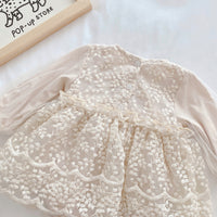 Load image into Gallery viewer, Baby Girls Solid Color Embroidered Rompers Wholesale 22041938
