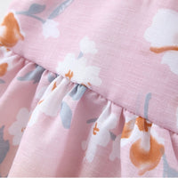 Load image into Gallery viewer, Baby Kid Girls Flower Bow Print Dresses Wholesale 22041939
