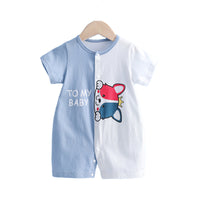 Load image into Gallery viewer, Baby Unisex Color-blocking Cartoon Jumpsuits Wholesale 22041942
