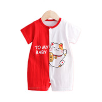 Load image into Gallery viewer, Baby Unisex Color-blocking Cartoon Jumpsuits Wholesale 22041942
