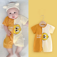 Load image into Gallery viewer, Baby Unisex Color-blocking Cartoon Jumpsuits Wholesale 22041942

