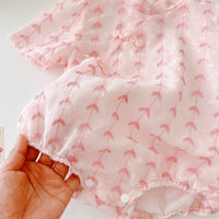 Load image into Gallery viewer, Baby Girls Embroidered Rompers Wholesale 22041962
