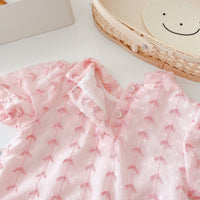 Load image into Gallery viewer, Baby Girls Embroidered Rompers Wholesale 22041962
