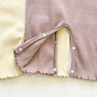 Load image into Gallery viewer, Baby Kid Unisex Solid Color Muslin&amp;Ribbed Jumpsuits Wholesale 22041973
