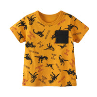 Load image into Gallery viewer, Baby Kid Unisex Letters Fruit Dinosaur Car Print T-Shirts Wholesale 22041981
