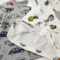 Load image into Gallery viewer, Baby Kid Unisex Letters Fruit Dinosaur Car Print T-Shirts Wholesale 22041981
