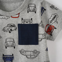 Load image into Gallery viewer, Baby Kid Unisex Letters Fruit Dinosaur Car Print T-Shirts Wholesale 22041981
