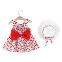 Load image into Gallery viewer, Baby Kid Girls Fruit Print Dresses Wholesale 22041989
