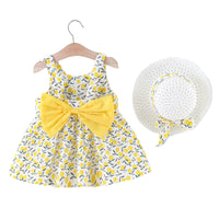 Load image into Gallery viewer, Baby Kid Girls Fruit Print Dresses Wholesale 22041989
