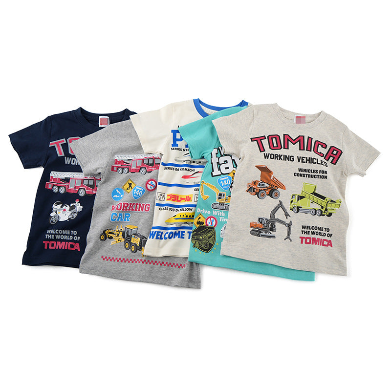 Baby Kid Boys Cartoon T-Shirts Wholesale 22041996