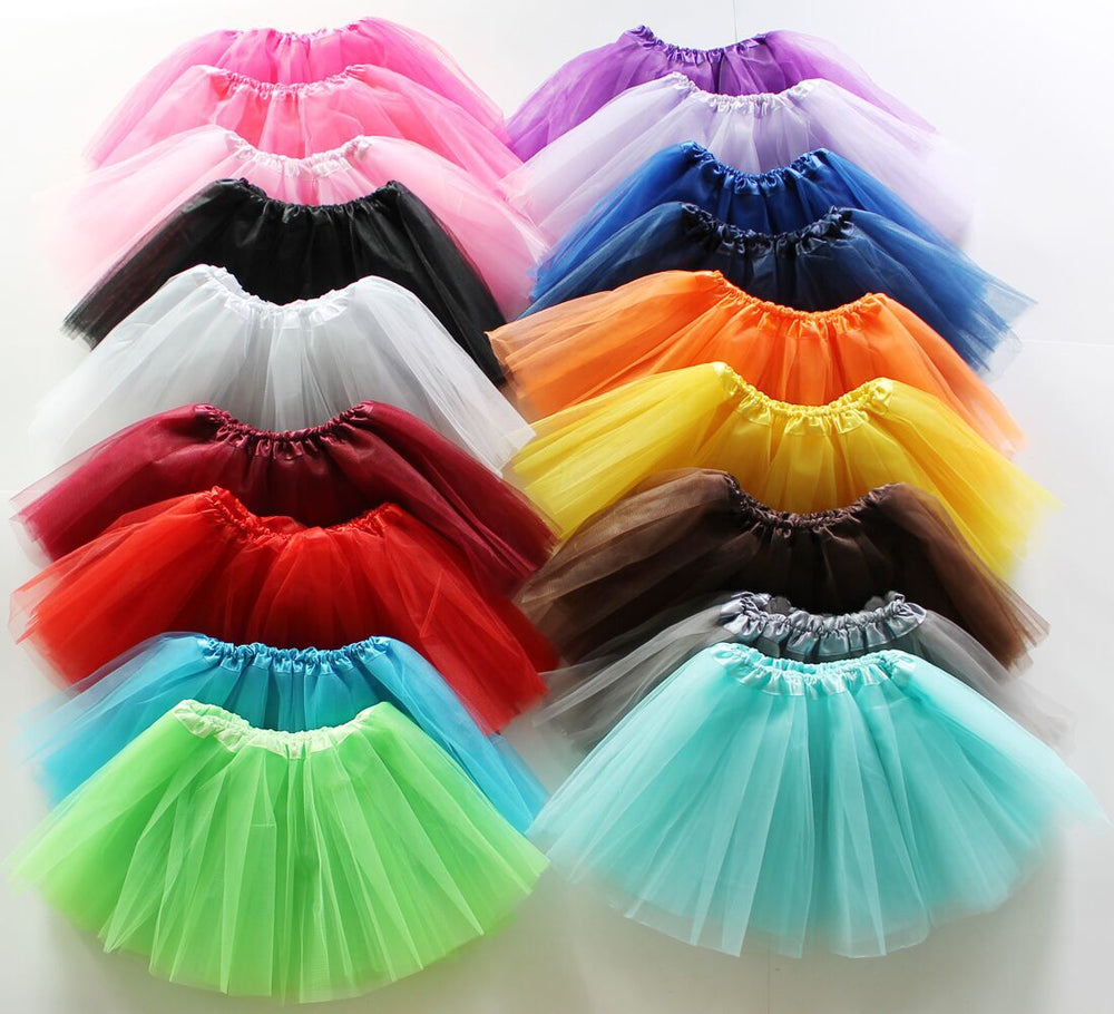 Kid Girls Solid Color Skirts Wholesale 22042201