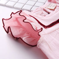 Load image into Gallery viewer, Baby Girls Solid Color Rompers And Accessories Hats Wholesale 22042208
