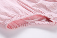 Load image into Gallery viewer, Baby Girls Solid Color Rompers And Accessories Hats Wholesale 22042208
