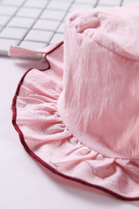 Load image into Gallery viewer, Baby Girls Solid Color Rompers And Accessories Hats Wholesale 22042208
