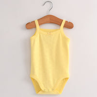 Load image into Gallery viewer, Baby Kid Girls Solid Color Rompers Wholesale 22042211

