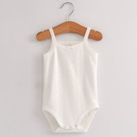 Load image into Gallery viewer, Baby Kid Girls Solid Color Rompers Wholesale 22042211
