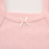 Load image into Gallery viewer, Baby Kid Girls Solid Color Rompers Wholesale 22042211
