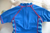 Load image into Gallery viewer, Baby Kid Boys Letters Animals Print Rompers Swimwears Wholesale 22042213
