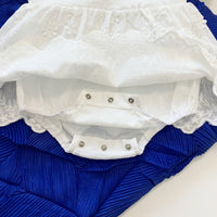 Load image into Gallery viewer, Baby Kid Girls Solid Color Flower Embroidered Rompers Wholesale 220422138
