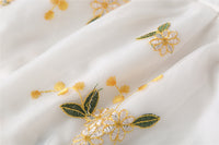 Load image into Gallery viewer, Baby Girls Flower Embroidered Rompers Wholesale 220422140
