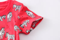 Load image into Gallery viewer, Baby Kid Girls Animals Cartoon Print T-Shirts Wholesale 220422148
