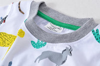 Load image into Gallery viewer, Baby Kid Boys Dinosaur Animals Print T-Shirts Wholesale 22042215
