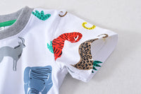 Load image into Gallery viewer, Baby Kid Boys Dinosaur Animals Print T-Shirts Wholesale 22042215
