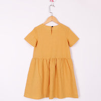 Load image into Gallery viewer, Kid Girls Solid Color Dresses Wholesale 220422156
