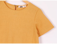 Load image into Gallery viewer, Kid Girls Solid Color Dresses Wholesale 220422156
