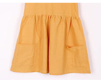 Load image into Gallery viewer, Kid Girls Solid Color Dresses Wholesale 220422156
