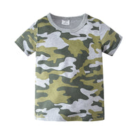 Load image into Gallery viewer, Baby Kid Boys Camo T-Shirts Wholesale 22042216
