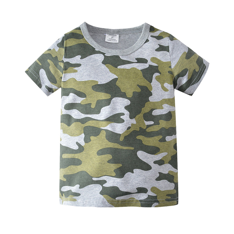 Baby Kid Boys Camo T-Shirts Wholesale 22042216