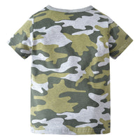 Load image into Gallery viewer, Baby Kid Boys Camo T-Shirts Wholesale 22042216

