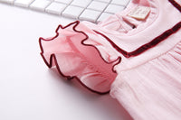 Load image into Gallery viewer, Baby Kid Girls Solid Color Rompers And Hats Wholesale 22042218
