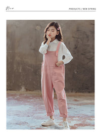 Load image into Gallery viewer, Kid Big Kid Girls Solid Color Jumpsuits Wholesale 220422181
