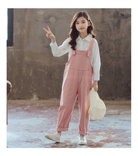 Load image into Gallery viewer, Kid Big Kid Girls Solid Color Jumpsuits Wholesale 220422181
