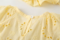 Load image into Gallery viewer, Baby Girls Solid Color Bow Rompers Wholesale 220422183
