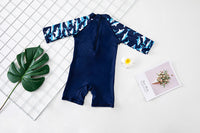 Load image into Gallery viewer, Baby Kid Boys Animals Cartoon Print Beach Jumpsuits Swimwears Wholesale 22042219
