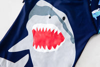 Load image into Gallery viewer, Baby Kid Boys Animals Cartoon Print Beach Jumpsuits Swimwears Wholesale 22042219
