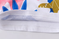 Load image into Gallery viewer, Baby Kid Unisex Dinosaur Cartoon Print T-Shirts Wholesale 220422196
