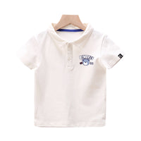 Load image into Gallery viewer, Baby Kid Unisex Letters Cartoon Print Polo Shirts Wholesale 220422212
