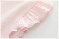 Load image into Gallery viewer, 2 Pieces Set Baby Kid Big Kid Girls Letters Cartoon Bow Print Tank Tops And Pants Sleepwears Wholesale 220422236
