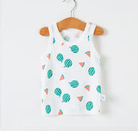 Load image into Gallery viewer, Baby Kid Unisex Fruit Cartoon Print Tank Tops Wholesale 220422246
