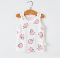 Load image into Gallery viewer, Baby Kid Unisex Fruit Cartoon Print Tank Tops Wholesale 220422246
