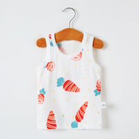 Load image into Gallery viewer, Baby Kid Unisex Fruit Cartoon Print Tank Tops Wholesale 220422246
