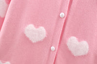 Load image into Gallery viewer, Baby Kid Girls Love heart Cardigan Wholesale 220422327
