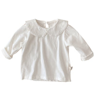 Load image into Gallery viewer, Baby Kid Girls Solid Color Polka dots Tops Wholesale 220422343
