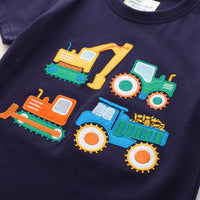 Load image into Gallery viewer, Baby Kid Unisex Car Cartoon Embroidered T-Shirts Wholesale 220422356
